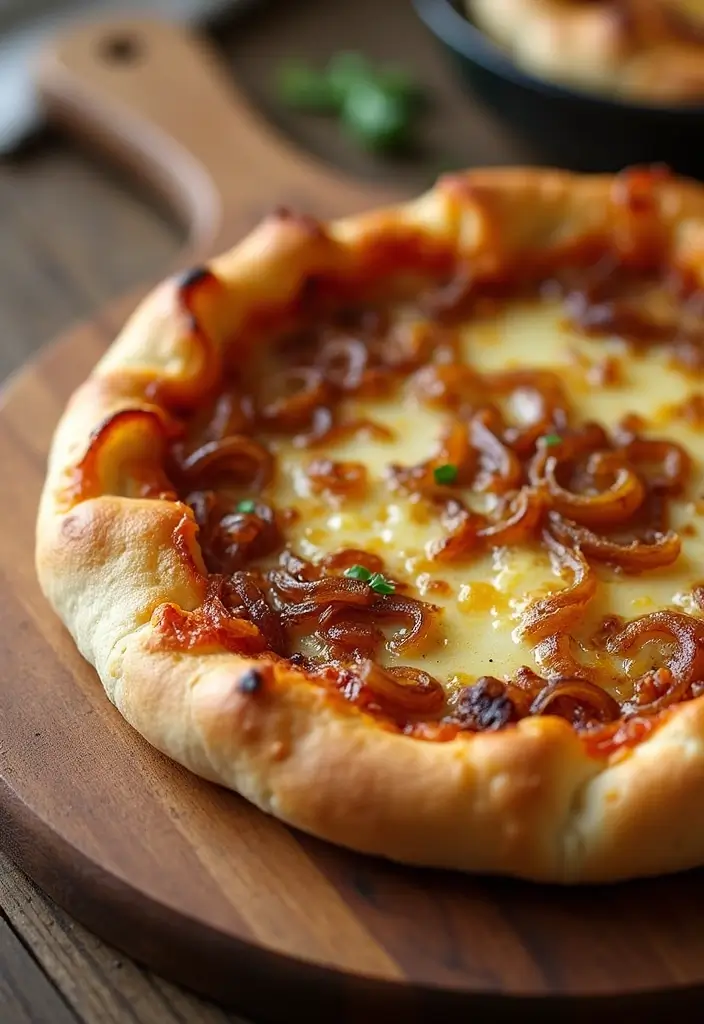 25 Recipes With French Onion Soup Rich And Flavorful 10 25 Recipes With French Onion Soup Rich And Flavorful - 10. French Onion Soup Pizza