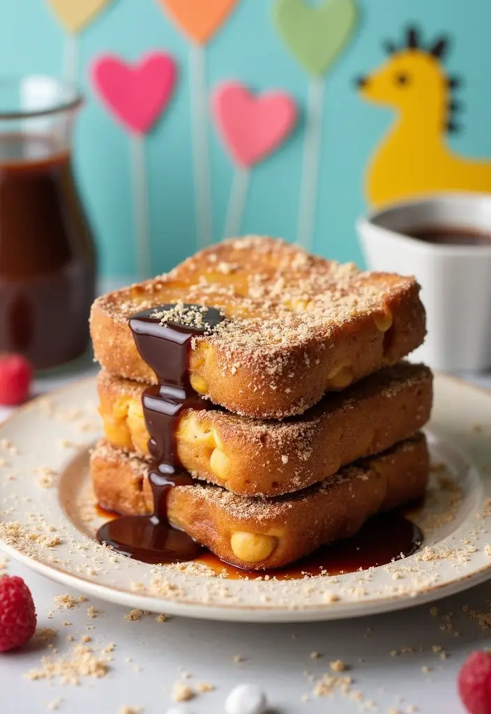 27 Brunch Recipes With French Toast Sticks Everyone Loves - 22. Smores French Toast Sticks