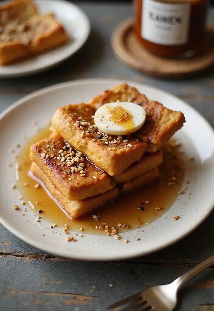 27 Brunch Recipes With French Toast Sticks Everyone Loves - 23. Ramen French Toast Sticks