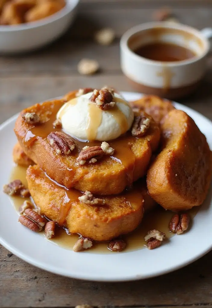 27 Brunch Recipes With French Toast Sticks Everyone Loves - 25. Sweet Potato French Toast Sticks