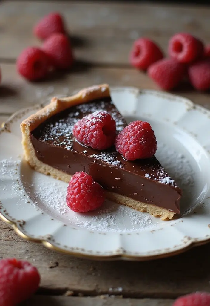 27 Elegant and Classic French Recipes Inspired by Ina Garten 1 27 Elegant and Classic French Recipes Inspired by Ina Garten - 1. Chocolate Ganache Tart