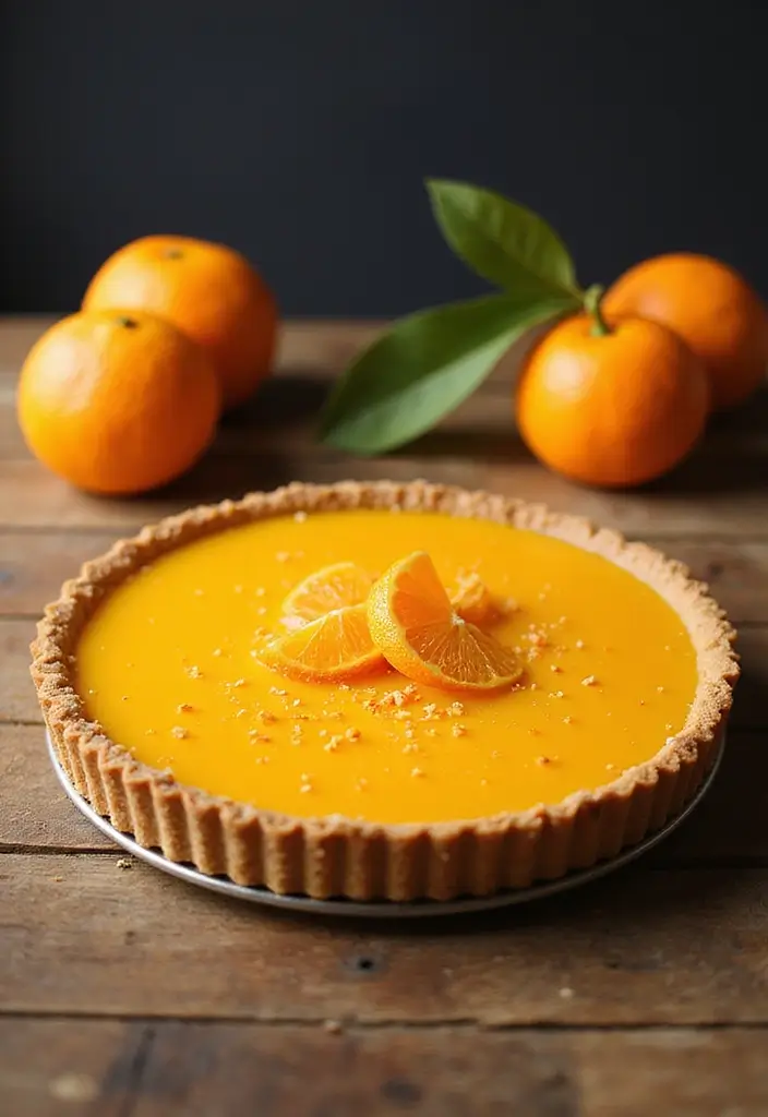 27 Elegant and Classic French Recipes Inspired by Ina Garten 11 27 Elegant and Classic French Recipes Inspired by Ina Garten - 11. Orange Tart with Almond Crust