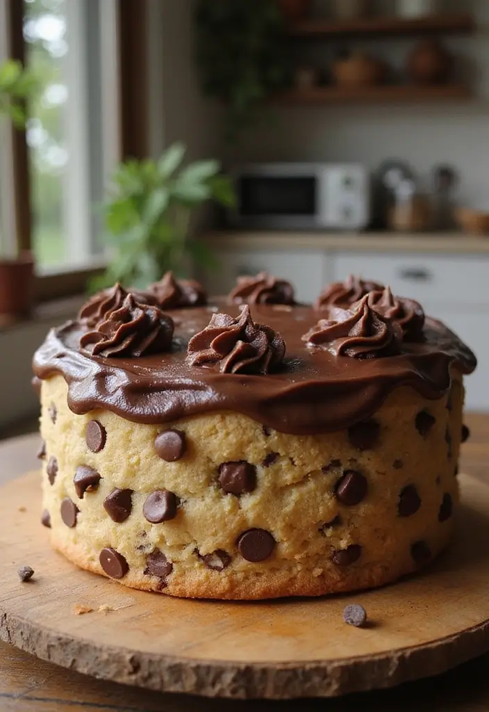 27 Elegant and Classic French Recipes Inspired by Ina Garten 19 27 Elegant and Classic French Recipes Inspired by Ina Garten - 19. Chocolate Chip Cookie Cake