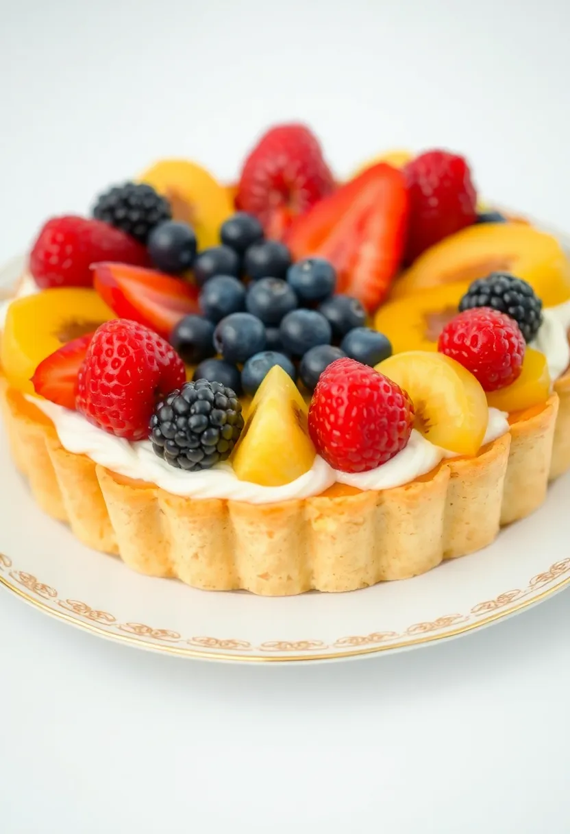 27 Elegant and Delicious French Tea Party Recipes 11 27 Elegant and Delicious French Tea Party Recipes - 11. Fruit Tart with Pastry Cream