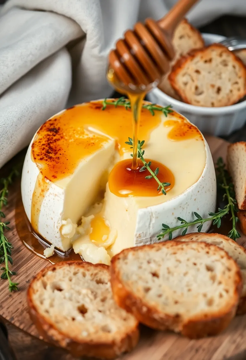 27 Elegant and Delicious French Tea Party Recipes 16 27 Elegant and Delicious French Tea Party Recipes - 16. Baked Camembert with Honey