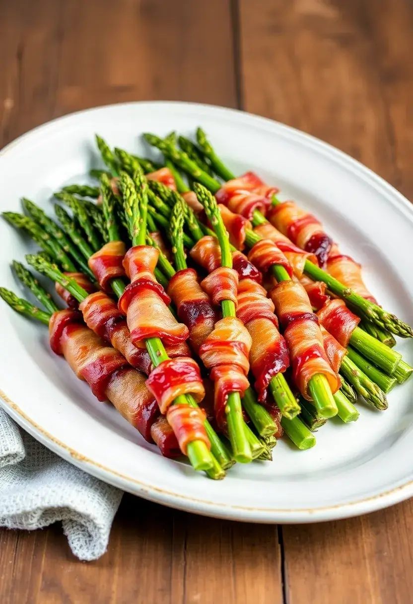 27 Elegant and Delicious French Tea Party Recipes 25 27 Elegant and Delicious French Tea Party Recipes - 25. Bacon-Wrapped Asparagus