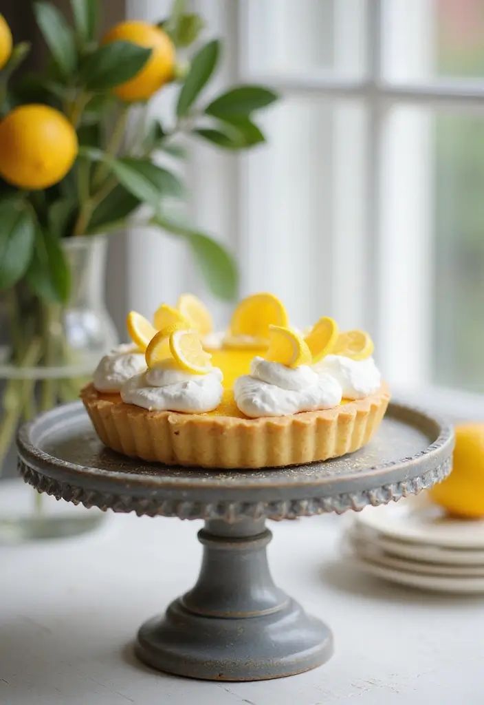 27 Elegant and Delicious French Tea Party Recipes 5 27 Elegant and Delicious French Tea Party Recipes - 5. Lemon Tart with Meringue