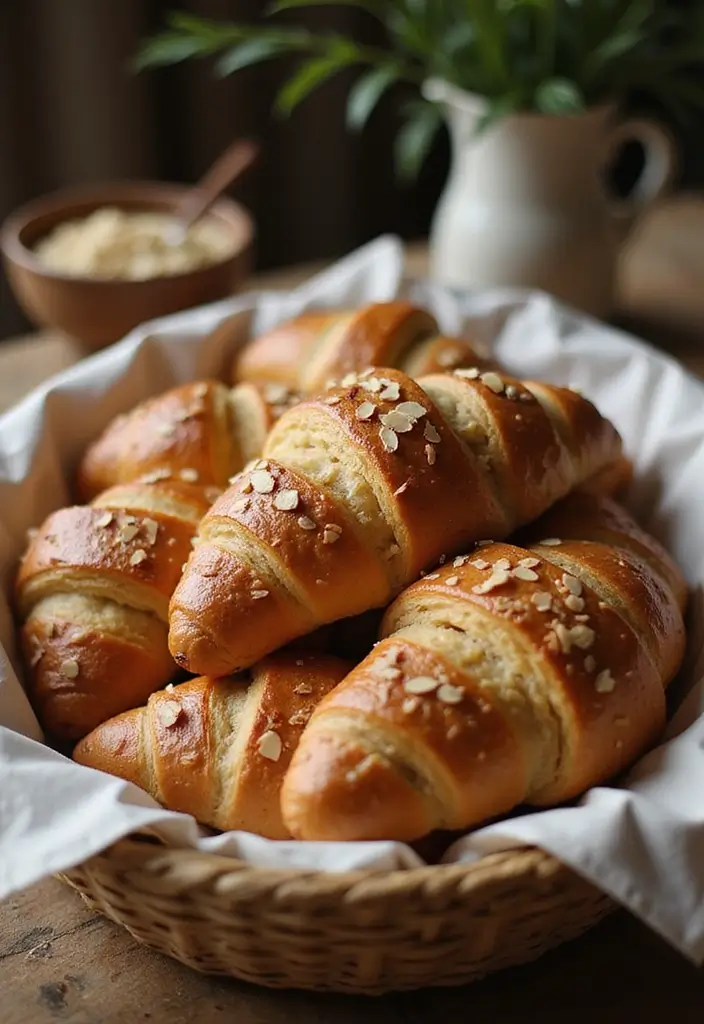 27 Elegant and Delicious French Tea Party Recipes 6 27 Elegant and Delicious French Tea Party Recipes - 6. Croissants with Almond Filling