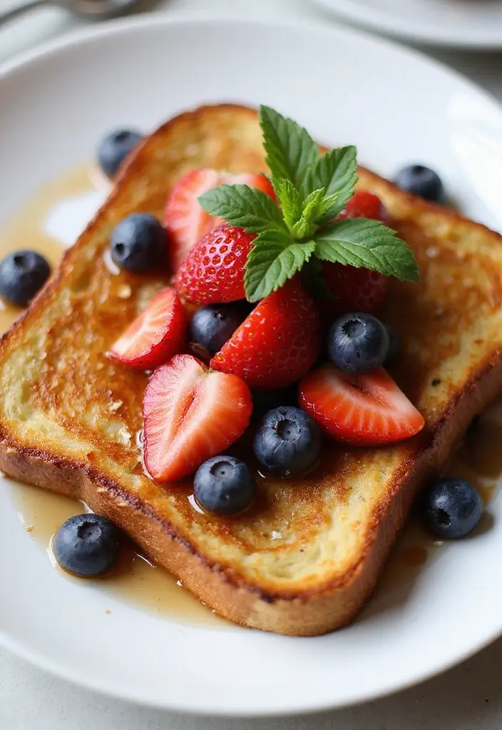 27 French Bread Recipes Ideas Beyond The Basics 6 27 French Bread Recipes Ideas Beyond The Basics - 6. French Toast with Brioche and Berries
