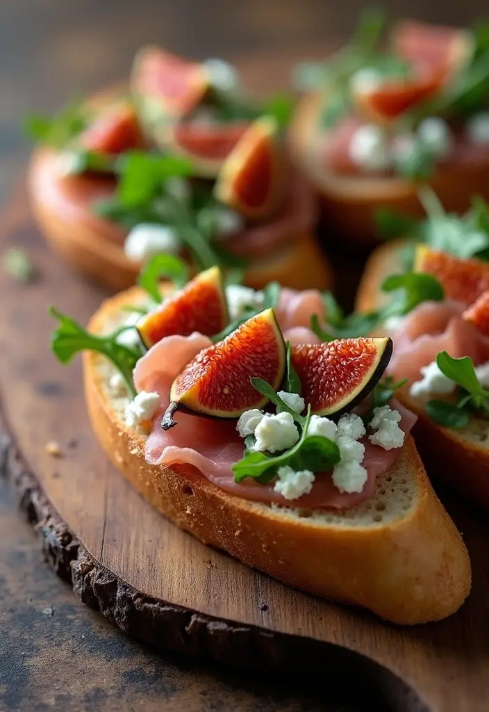 27 French Bread Recipes Ideas Beyond The Basics 8 27 French Bread Recipes Ideas Beyond The Basics - 8. Fig and Prosciutto Tartine