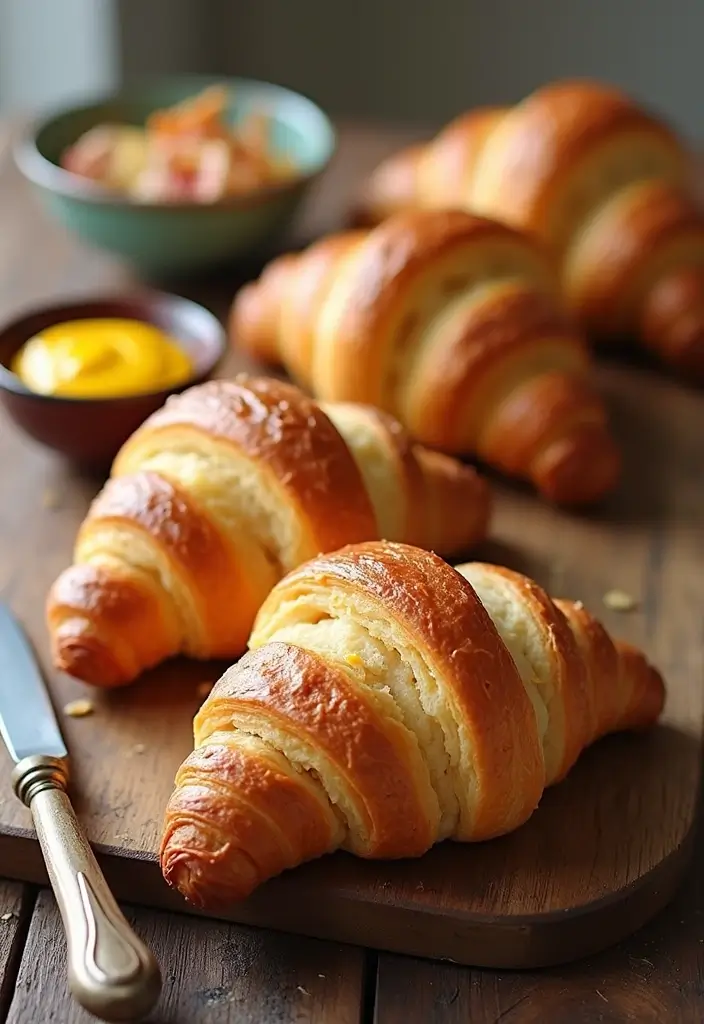 27 French Bread Recipes Ideas Beyond The Basics 9 27 French Bread Recipes Ideas Beyond The Basics - 9. Savory Ham and Cheese Croissant