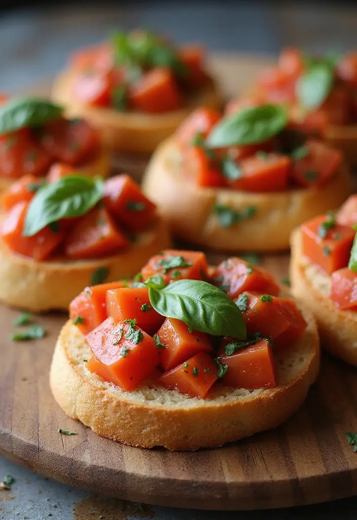 27 French Bread Toppings Recipes For Any Occasion 1 27 French Bread Toppings Recipes For Any Occasion - 1. Classic Bruschetta