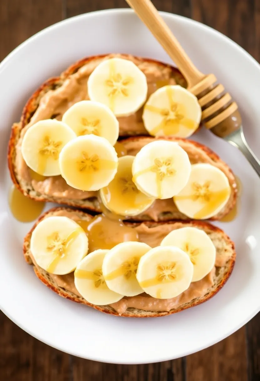 27 French Bread Toppings Recipes For Any Occasion 12 27 French Bread Toppings Recipes For Any Occasion - 12. Sweet Almond Butter and Banana