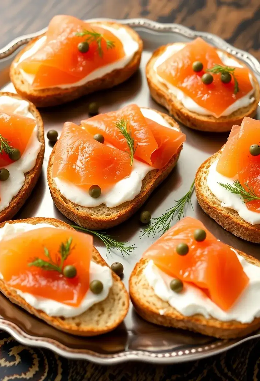 27 French Bread Toppings Recipes For Any Occasion 13 27 French Bread Toppings Recipes For Any Occasion - 13. Smoked Salmon and Cream Cheese