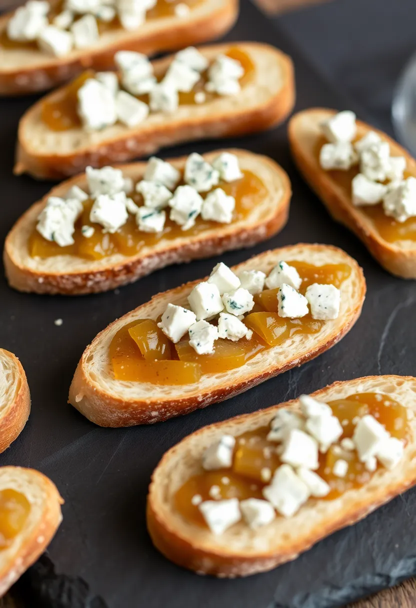 27 French Bread Toppings Recipes For Any Occasion 14 27 French Bread Toppings Recipes For Any Occasion - 14. Blue Cheese and Pear Chutney