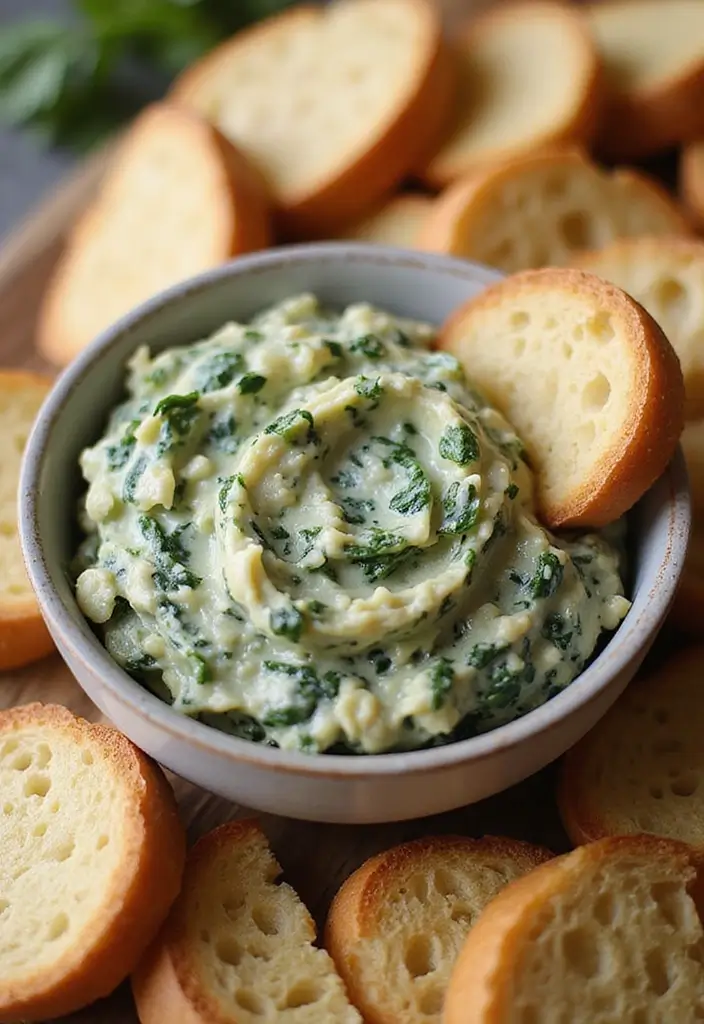 27 French Bread Toppings Recipes For Any Occasion 2 27 French Bread Toppings Recipes For Any Occasion - 2. Creamy Spinach and Artichoke Spread
