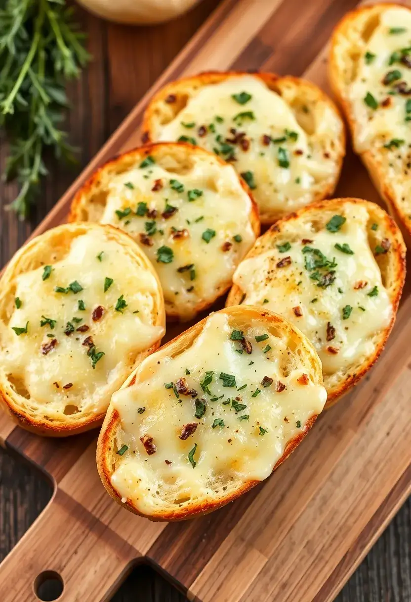 27 French Bread Toppings Recipes For Any Occasion 23 27 French Bread Toppings Recipes For Any Occasion - 23. Cheesy Garlic Bread with Herbs