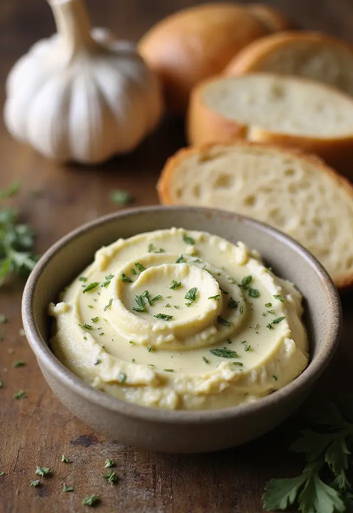 27 French Bread Toppings Recipes For Any Occasion 3 27 French Bread Toppings Recipes For Any Occasion - 3. Roasted Garlic and Herb Butter