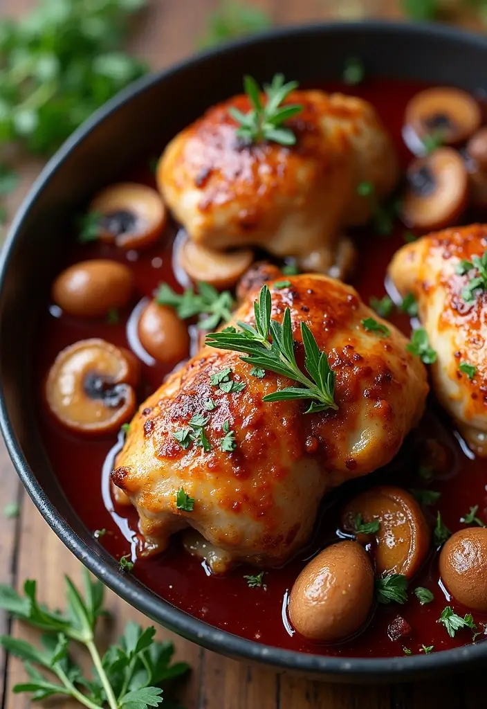 27 French Chicken Recipes Juicy And Full Of Flavor 1 27 French Chicken Recipes Juicy And Full Of Flavor - 1. Coq au Vin