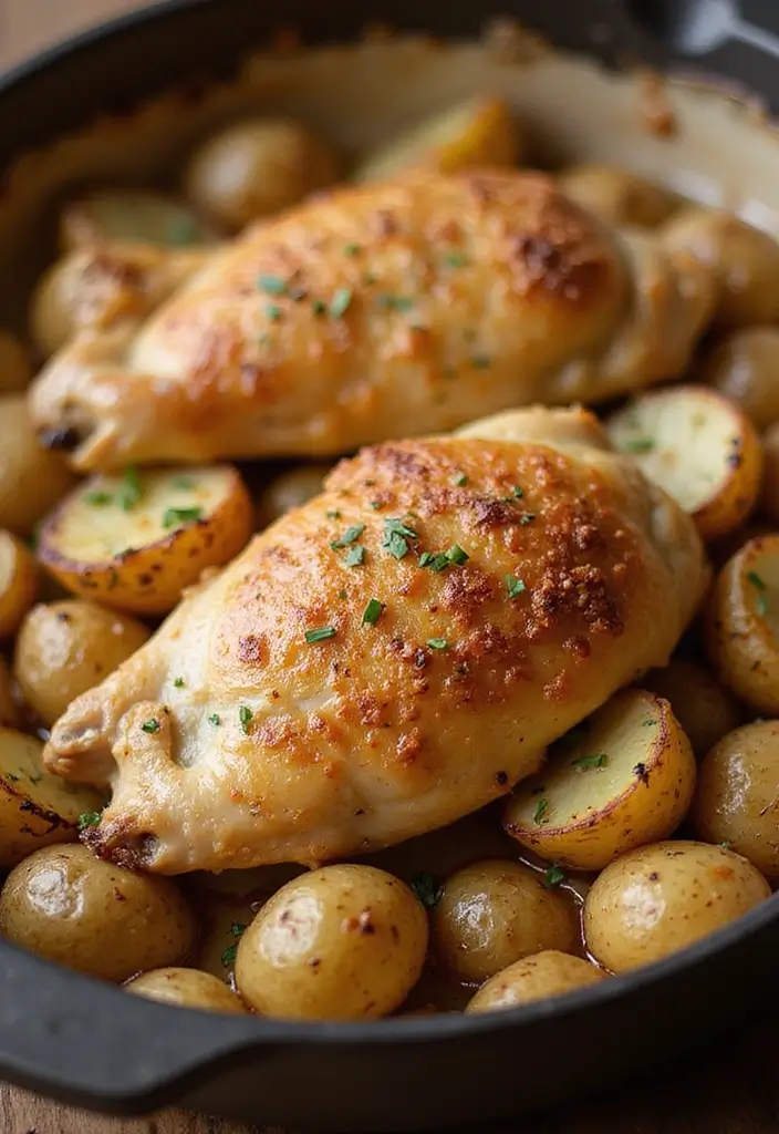 27 French Chicken Recipes Juicy And Full Of Flavor 10 27 French Chicken Recipes Juicy And Full Of Flavor - 10. Chicken Boulangère