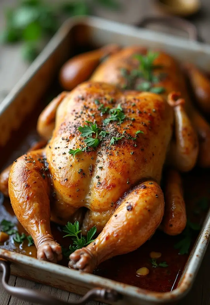 27 French Chicken Recipes Juicy And Full Of Flavor 13 27 French Chicken Recipes Juicy And Full Of Flavor - 13. Baked Chicken with Herbs and Garlic