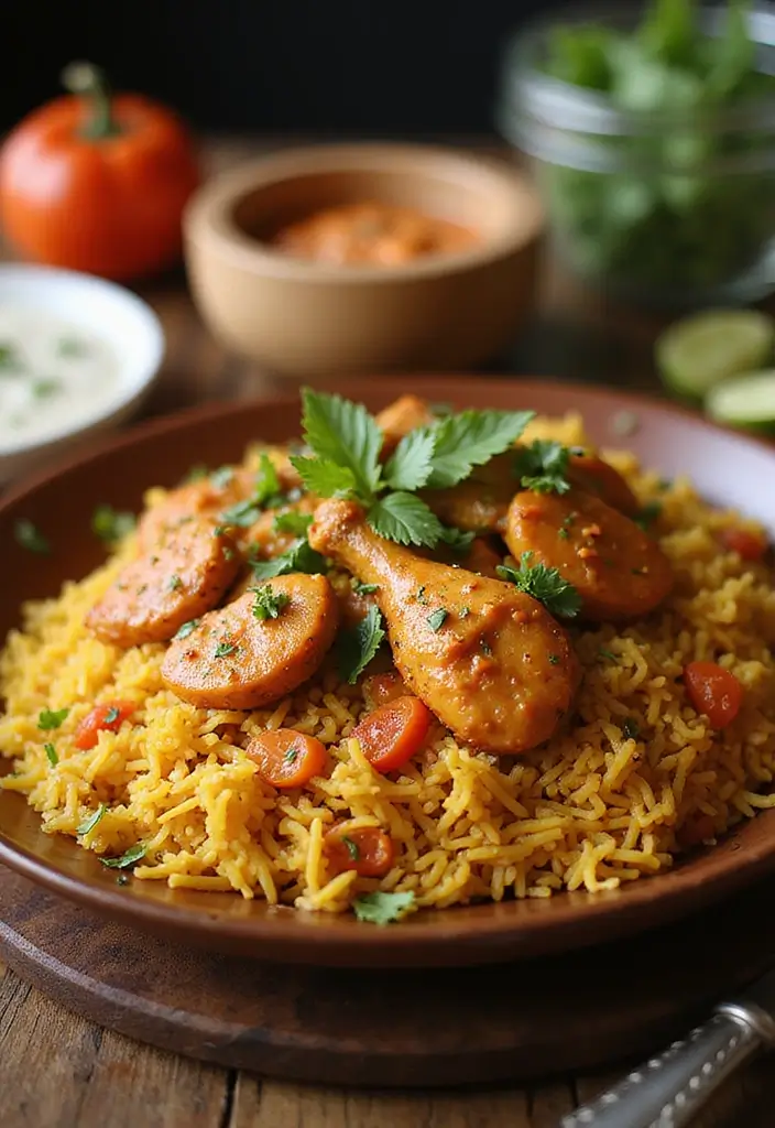 27 French Chicken Recipes Juicy And Full Of Flavor 19 27 French Chicken Recipes Juicy And Full Of Flavor - 19. Chicken Biryani with a French Twist