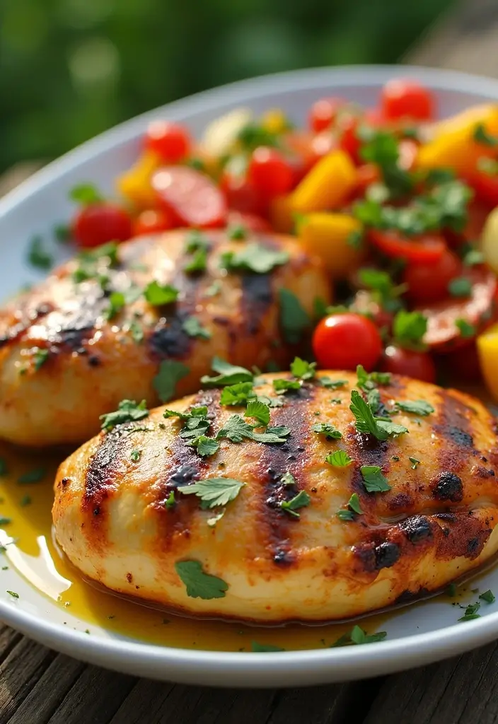 27 French Chicken Recipes Juicy And Full Of Flavor 7 27 French Chicken Recipes Juicy And Full Of Flavor - 7. Grilled Mustard Chicken