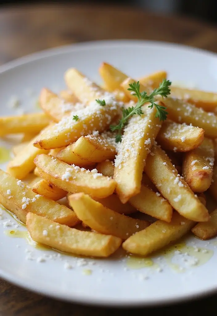 27 French Fries Seasoning Recipes For The Perfect Flavor 7 27 French Fries Seasoning Recipes For The Perfect Flavor - 7. Truffle Parmesan Fry Delight