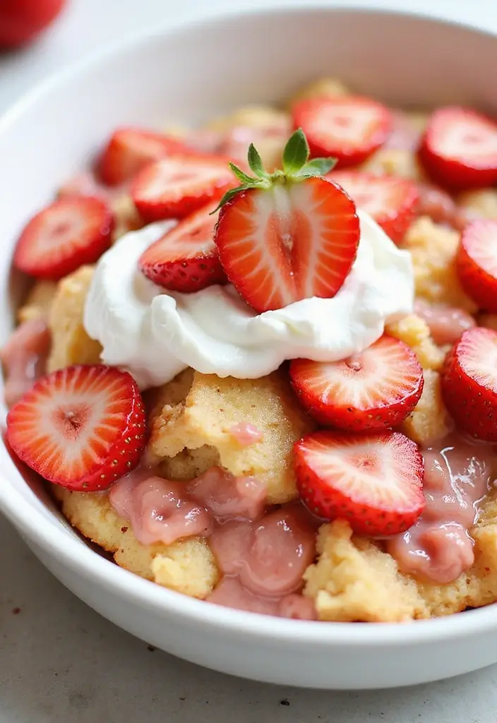27 French Vanilla Dump Cake Recipes You’ll Love 2 27 French Vanilla Dump Cake Recipes You’ll Love - 2. Strawberry French Vanilla Dump Cake