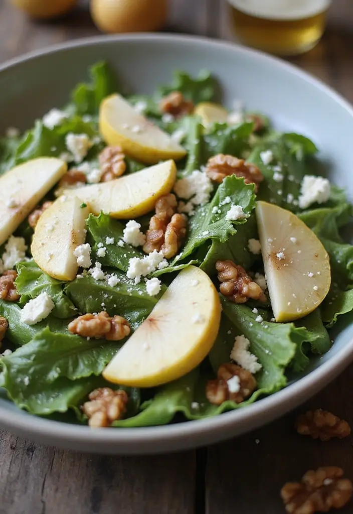 27 French Vegetarian Recipes That Taste Amazing 13 27 French Vegetarian Recipes That Taste Amazing - 13. Endive Salad with Pears and Walnuts