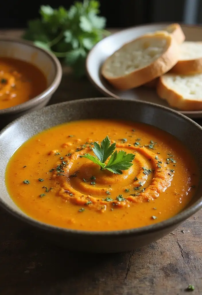 27 French Vegetarian Recipes That Taste Amazing 15 27 French Vegetarian Recipes That Taste Amazing - 15. Carrot and Cumin Soup: A Comforting Blend