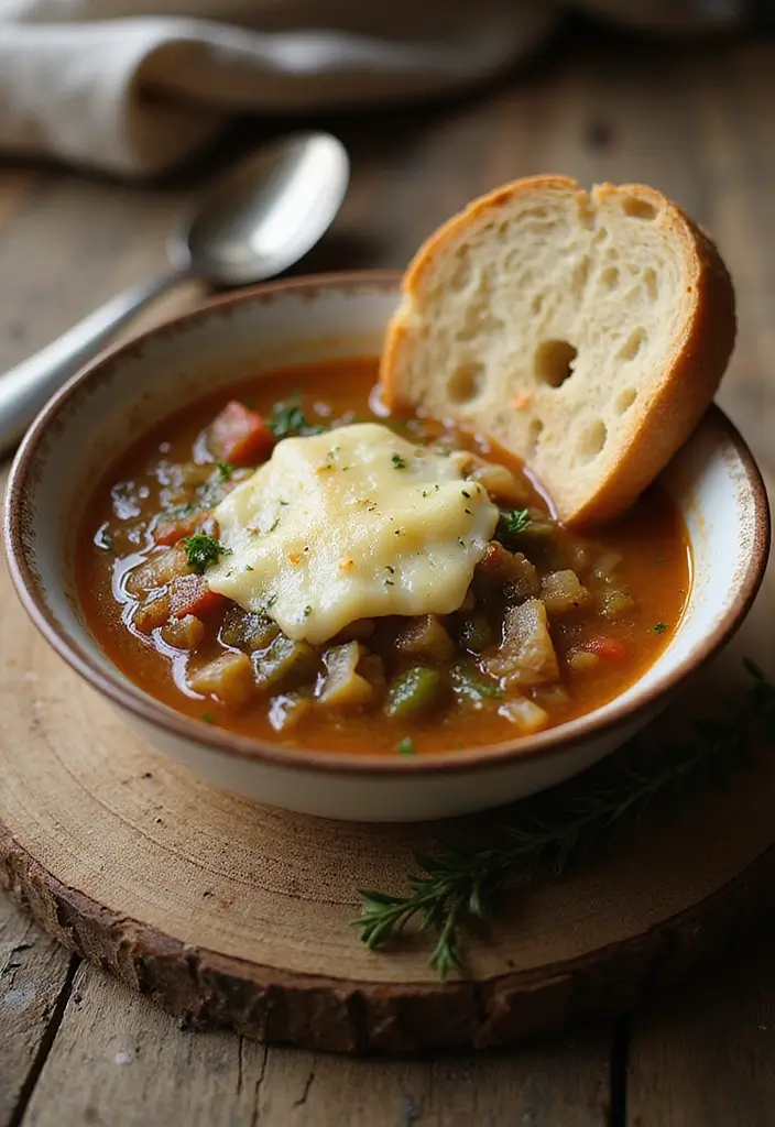 27 French Vegetarian Recipes That Taste Amazing 2 27 French Vegetarian Recipes That Taste Amazing - 2. French Onion Soup (Vegetarian Style)