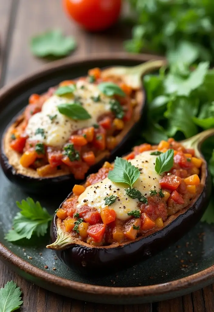 27 French Vegetarian Recipes That Taste Amazing 21 27 French Vegetarian Recipes That Taste Amazing - 21. Ratatouille Stuffed Eggplant