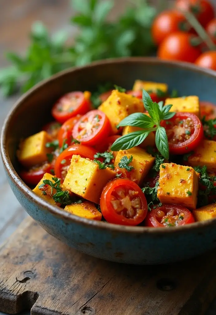 27 French Vegetarian Recipes That Taste Amazing 24 27 French Vegetarian Recipes That Taste Amazing - 24. Tofu Ratatouille Stir-Fry