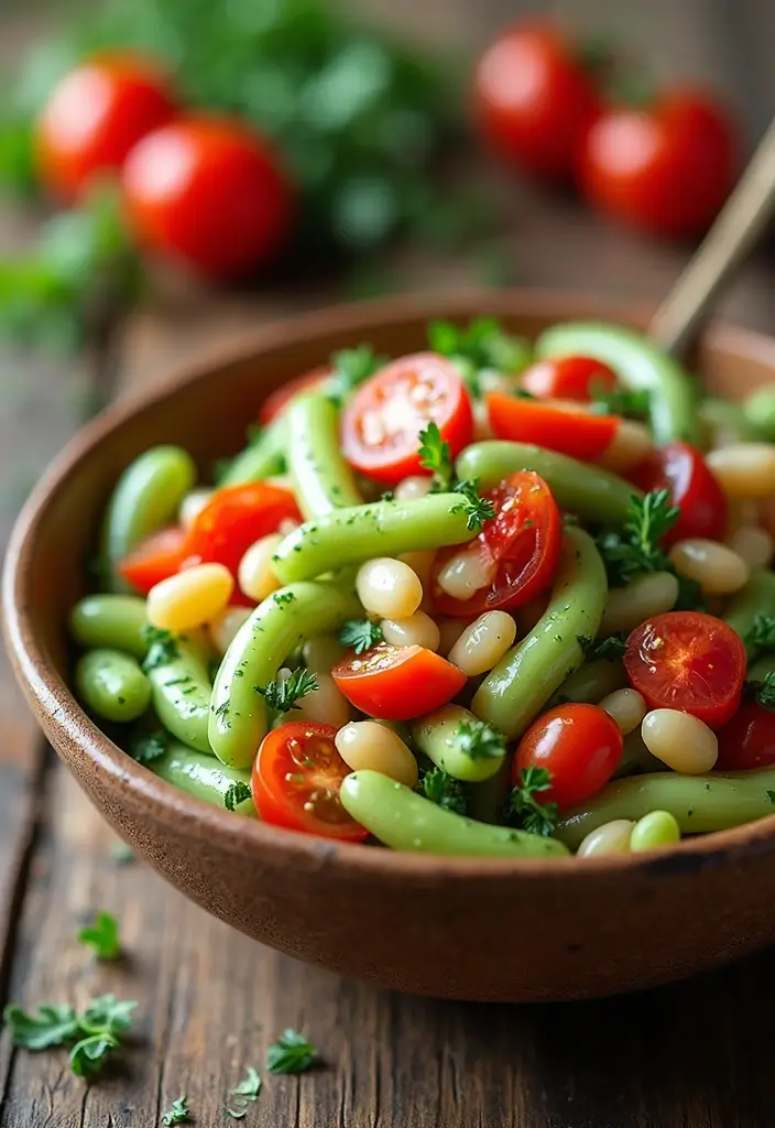 27 French Vegetarian Recipes That Taste Amazing 25 27 French Vegetarian Recipes That Taste Amazing - 25. French Bean Salad: A Fresh Side