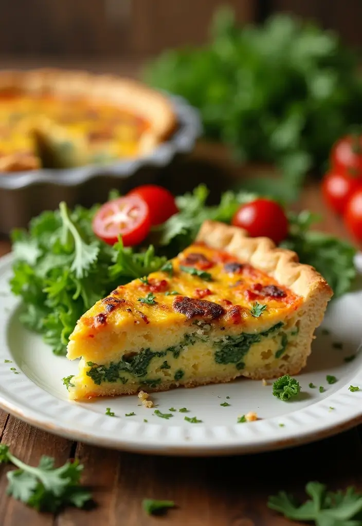 27 French Vegetarian Recipes That Taste Amazing 3 27 French Vegetarian Recipes That Taste Amazing - 3. Vegetable Quiche: A Savory Delight