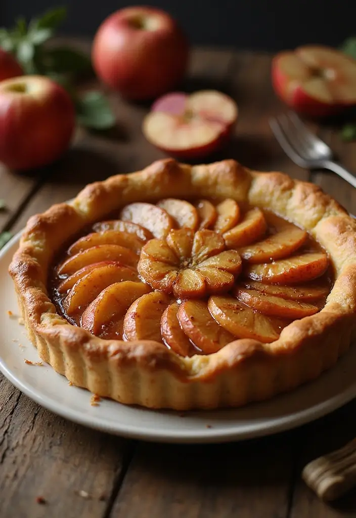 27 French Vegetarian Recipes That Taste Amazing 4 27 French Vegetarian Recipes That Taste Amazing - 4. Tarte Tatin: Upside-Down Apple Delight