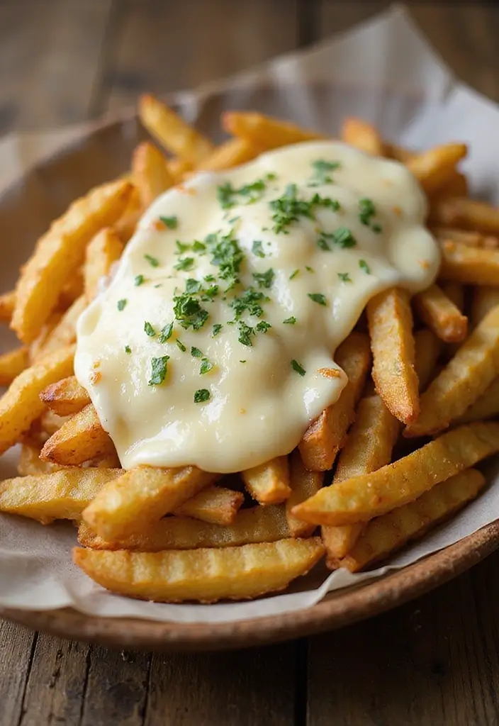 27 Frozen French Fries Recipes That Taste Homemade 1 27 Frozen French Fries Recipes That Taste Homemade - 1. Cheesy Garlic Fries