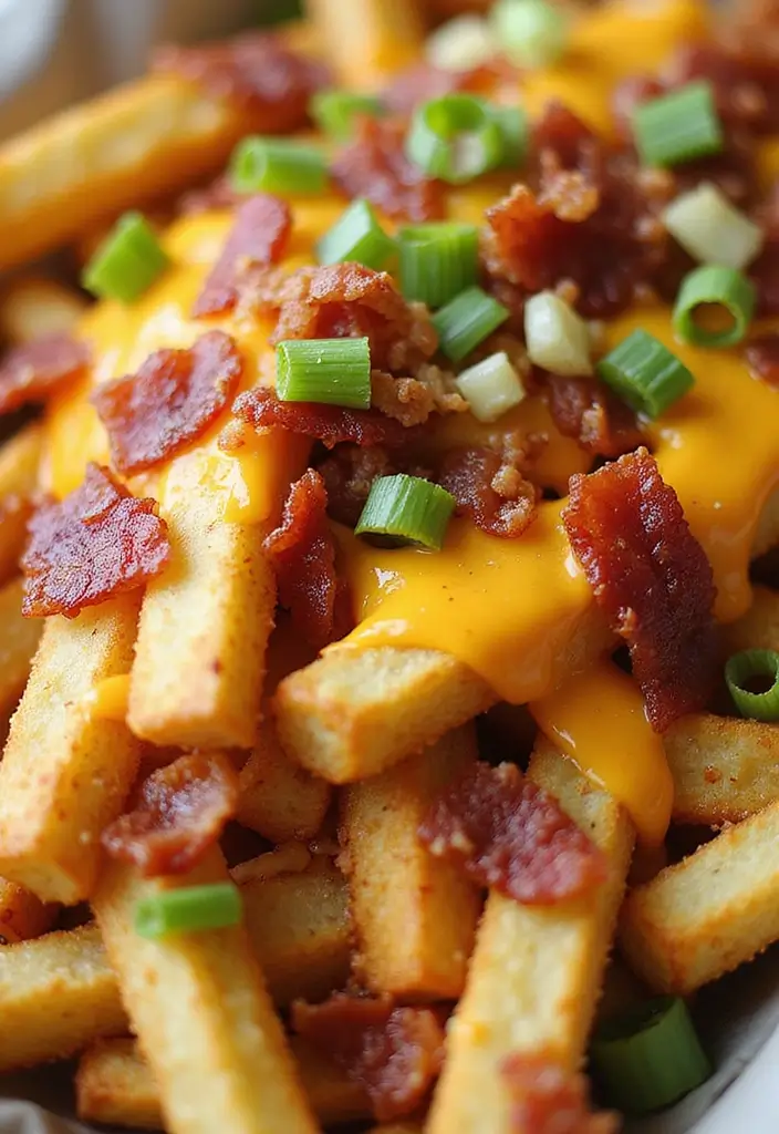27 Frozen French Fries Recipes That Taste Homemade 15 27 Frozen French Fries Recipes That Taste Homemade - 15. Bacon Cheddar Fries