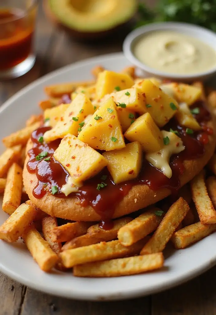 27 Frozen French Fries Recipes That Taste Homemade 17 27 Frozen French Fries Recipes That Taste Homemade - 17. Hawaiian BBQ Fries