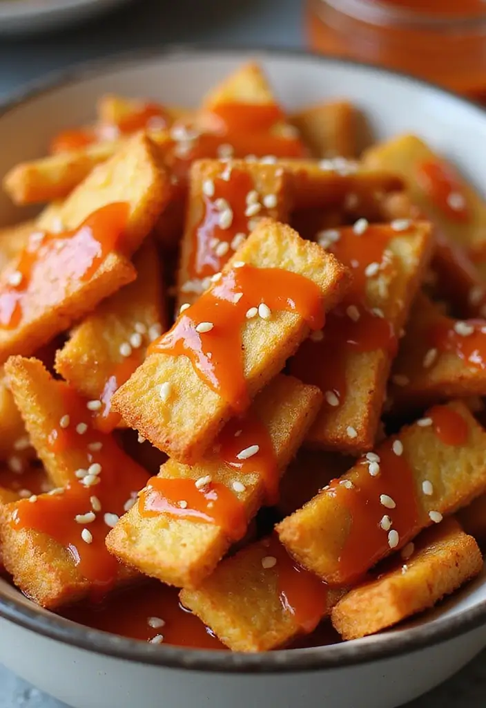 27 Frozen French Fries Recipes That Taste Homemade 20 27 Frozen French Fries Recipes That Taste Homemade - 20. Sriracha Honey Fries