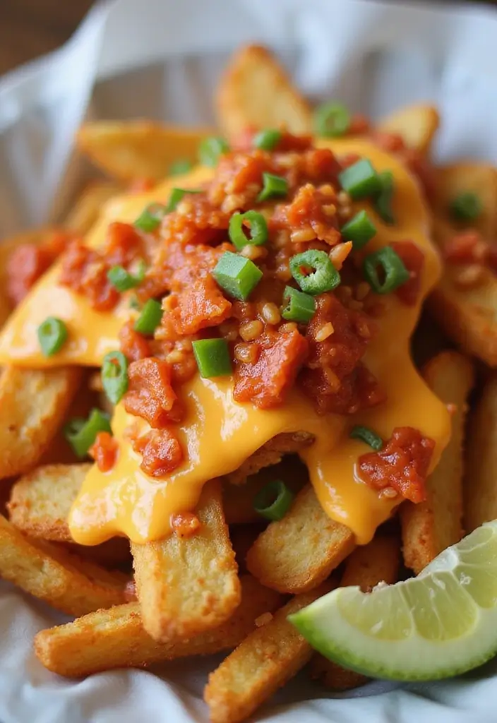 27 Frozen French Fries Recipes That Taste Homemade 26 27 Frozen French Fries Recipes That Taste Homemade - 26. Kimchi Queso Fries