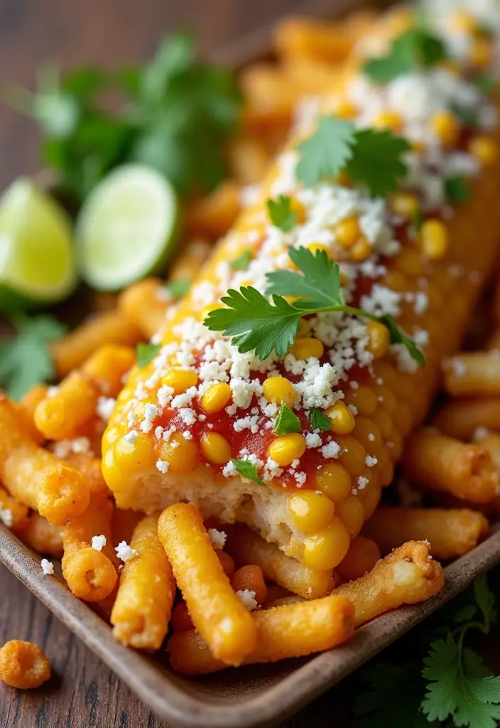 27 Frozen French Fries Recipes That Taste Homemade 27 27 Frozen French Fries Recipes That Taste Homemade - 27. Mexican Street Corn Fries