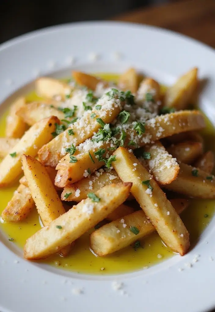 27 Frozen French Fries Recipes That Taste Homemade 4 27 Frozen French Fries Recipes That Taste Homemade - 4. Parmesan Truffle Fries