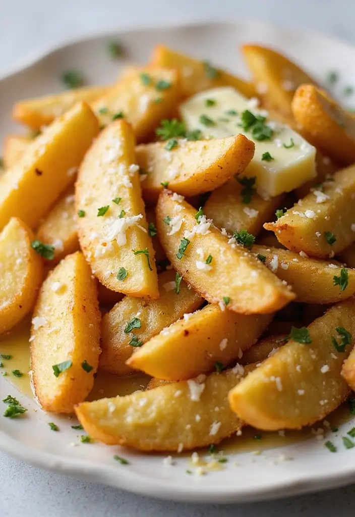 27 Frozen French Fries Recipes That Taste Homemade 8 27 Frozen French Fries Recipes That Taste Homemade - 8. Parmesan Garlic Fries