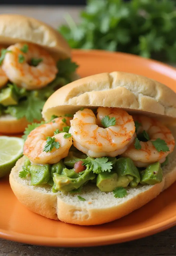 27 Recipes Using French Baguette That Feel Fancy 13 27 Recipes Using French Baguette That Feel Fancy - 13. Shrimp Avocado Baguette