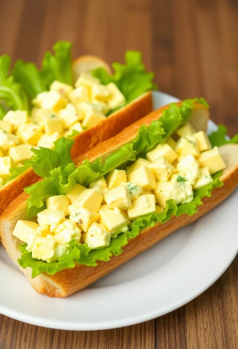 27 Recipes Using French Baguette That Feel Fancy 20 27 Recipes Using French Baguette That Feel Fancy - 20. Egg Salad Baguette