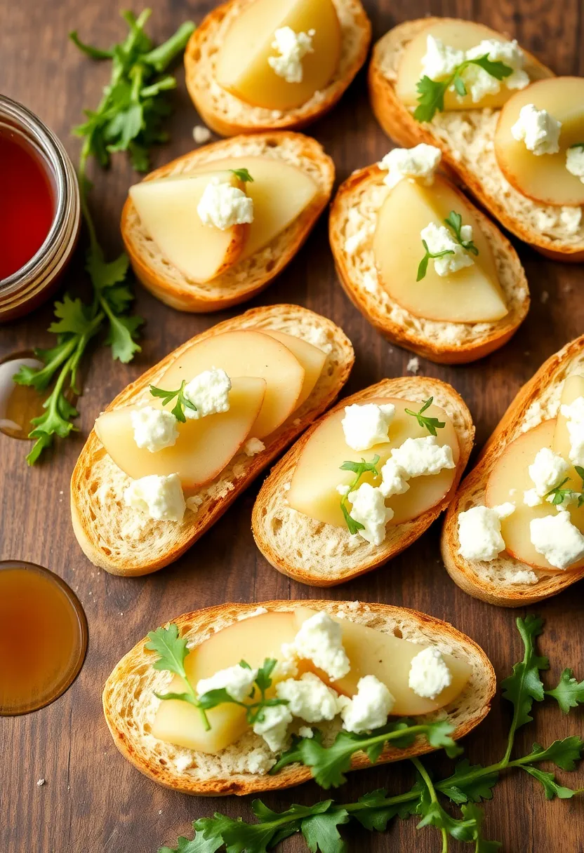 27 Recipes Using French Baguette That Feel Fancy 23 27 Recipes Using French Baguette That Feel Fancy - 23. Pear and Gorgonzola Baguette