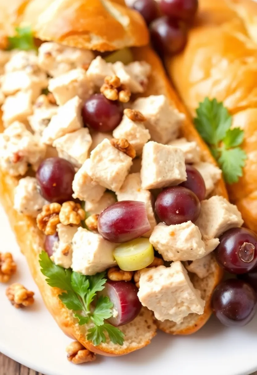 27 Recipes Using French Baguette That Feel Fancy 25 27 Recipes Using French Baguette That Feel Fancy - 25. Baguette with Chicken Salad