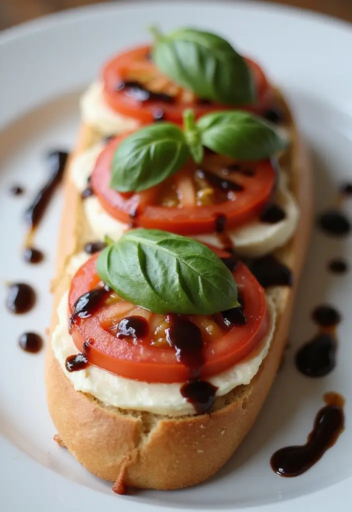 27 Recipes Using French Baguette That Feel Fancy 9 27 Recipes Using French Baguette That Feel Fancy - 9. Tomato Caprese Baguette